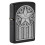 Zippo Zippo Lighter American Metal Emblem Windproof Flame Refillable Lighter Black 1