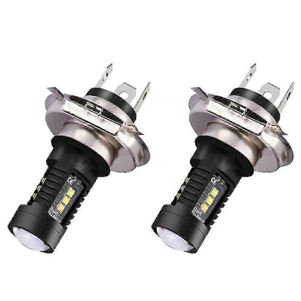Hk&Hanker H4 Led Headlight Bulbs 60W 6000K High-Low Beam & Fog Lights 2Pcs 9408048592609