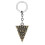 HK&Hanker Κολιέ Δράκου The Elder Scrolls Skyrim Δεινόσαυρος Vintage Τρίγωνο Morrowind Amulet Δερμάτιν 4