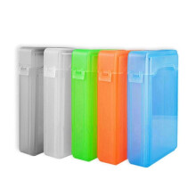 HK&Hanker 5 PCS 3.5 Inch Portable IDE Sata HDD External Case Hard Drive Case Hard Case PP Protection Case SZRH A-S