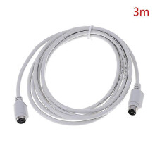 HK&Hanker Ps2 Mini Din 6 Pin Female-male 1.5m 5m 10m Mouse Keyboard Extension Line Cable 2026