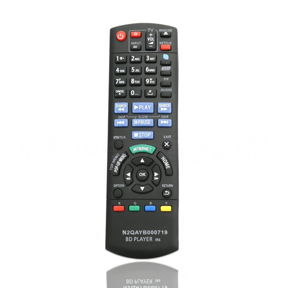 Hk&Hanker New N2qayb000719 For Panasonic Blu-Ray Disc Dvd Bd Ir6 Remote Control Dmp-Bdt220 9408048595686