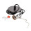 HK&Hanker E27 Vintage Pendant Light Holder with Pull Chain Switch Silvery Lamp Base Ceiling Mounted 2026 1