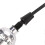 HK&Hanker E27 Vintage Pendant Light Holder with Pull Chain Switch Silvery Lamp Base Ceiling Mounted 2026 4