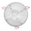 HK&Hanker Σετ ανταλλακτικών λεπίδων + κυπέλλου 16oz για , Ανταλλακτικά συμβατά με 5