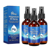 (3pcs) Magnesium Oil Spray, Pure Magnesium Oil Spray, 100% Pure Natural Magnesium Oil Spray