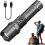Rechargeable LED Flashlight, Extremely Bright 150,000-Lumen LED Flashlight, Battery-Powered Waterproof Flashlight, USB-Rechargeable Flashlight 1