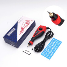 Engraver - Compact Engraving Pen Tool with Carbide Engraving Tip and 1 Stencil for Engraving Wood, Metal, Ceramics, Plastic, Leather