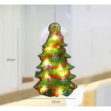 Christmas Light Suction Cup and Hook Design Home Use for Window Store Holiday Party Decoration Battery