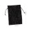 Velvet Tarot Card Bag with Secure Drawstring Closure, Black Pouch for Tarot Deck and Jewelry Storage 2
