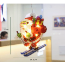 Christmas Light with Suction Cup Battery Operated Home Use for Window Shop Display Party Decor Hanging