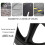 7 Inch Solid Wheelchair Front Caster Wheels, Puncture Tires, Smooth Rolling, 2 Pcs Replacement Set 4