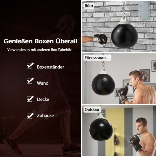 45 cm Water-Filled Punching Bag with Adjustable Chain 2