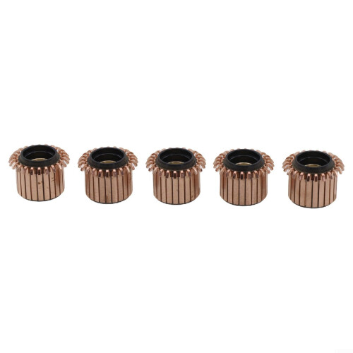 Copper Hook Type Motor Commutator 24P 5pcs, Precise Copper Construction for Enhanced Motor Efficiency and Smooth Power Transfer 1