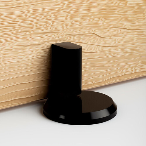 Metal set Door Support Fast To Install No remainder-Silver 1