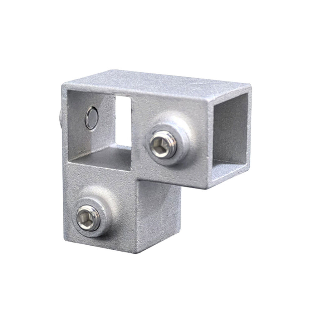Square Pipe Fixed Joint Storage Rack Connector-20X20 4 Ways 7627001414648