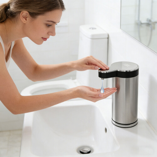 Improved Motion Detection Liquid Dispenser Secure 60mm-Black 2