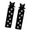 2Pcs Fun Feline Themed Bookmarks Plastic Textbook Page-Black 1