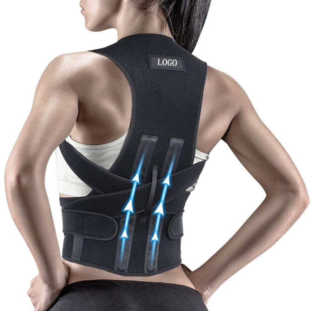 Adjustable Posture Corrector for Men and Women, Breathable Back Support Belt for Pain Relief
