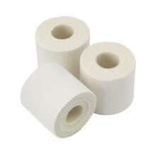 Elastic Adhesive Bandage Tape 5cm x 4.5m Pack of 3, Zinc Oxide Sports Support Strapping Tape for Injury Care