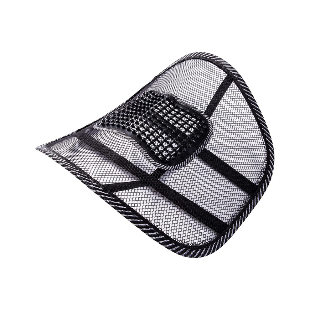 Lumbar Support Cushion With Ergonomic Design, Breathable Mesh Car Seat Back Support For Office Home 9073542085324