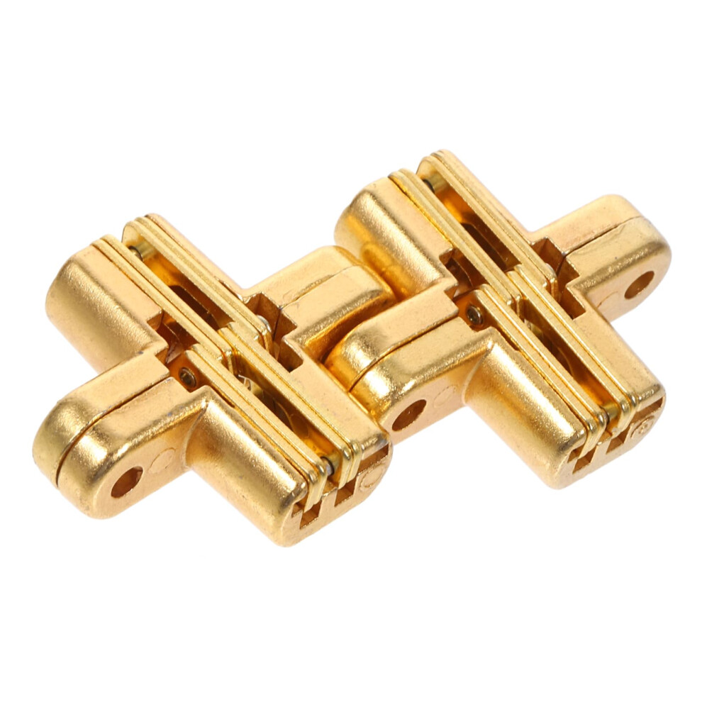 2Pcs Silent Door Hinges Zinc Alloy Cabinet Hinges Durable Easy Replacement For Bathroom And Garage Doors 9073542085386