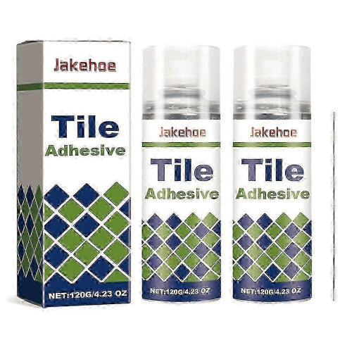 (2pcs) 1-3pcs Tile Drum Repair Adhesive Kit: Strong Ceramic Adhesive for Fixing Empty Tile Drums