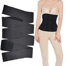 Invisible Waist Trainer Tape for Women 4M Adjustable Tummy Wrap Belt Plus Size Body Shaper