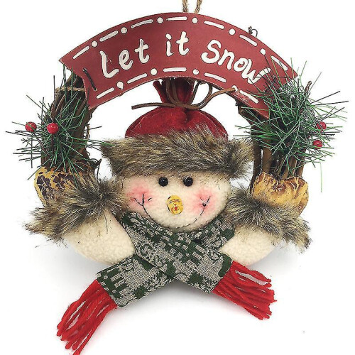 (B) Christmas Accessories Plush Snowman NIUNIU