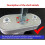 Alloy Window Handle with Secure Hook Lock, Inner Swing Door Handle Replacement, Smooth Push Pull Design 5