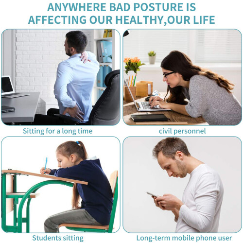 Smart Posture Corrector with Vibration Reminder and Adjustable Straps Invisible for Daily Use 1