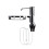 Double Soap Dispenser with Sponges And-silver drain basket 1