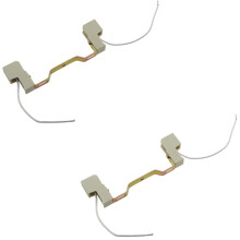 2PCS R7S Ceramic Lamp Holder 118mm Temperature Resistant Durable Socket for Floodlight and Halogen Bulbs