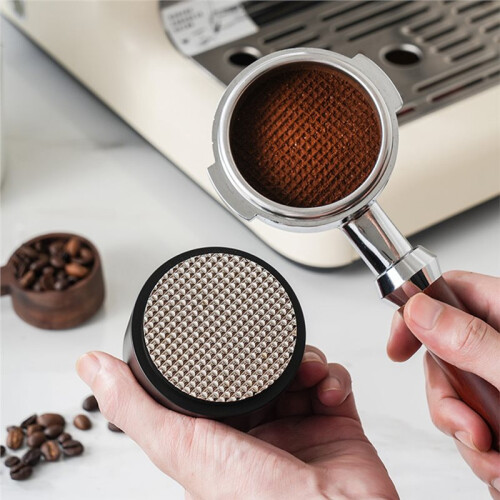 Coffee Distributor and Tamper with WDT Tool Espresso Distribution Tool Set Espresso Accessories Kit 51MM 1