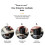 Coffee Distributor and Tamper with WDT Tool Espresso Distribution Tool Set Espresso Accessories Kit 51MM 9