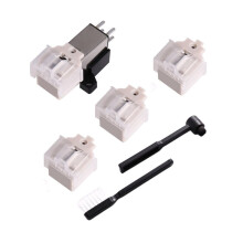 AT3600L Moving Magnetic Cartridge Stylus with AT3600 Needle Kit Phonograph Cartridge Mount for DJ Turntable Cartridges