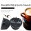 Reusable Coffee Pod for  Coffee Makers with Brush and Spoon Espresso Capsule Filter Cup A 3