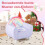 Children's Sofa with Backrest & Armrest - Unicorn Design 4