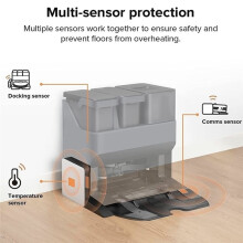 For S7 MaxV Ultra S7 Pro Ultra Empty Wash Fill Dock Dryer Module Replacement Mop Drying Station US Plug