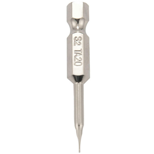 2 Set 6Pcs S2 Steel Triangular Screw Bits Magnetic Screwdriver Bit Anti Triangle Screw Head 1.8/2/2.3/2.5/2.7/3.0_M 2