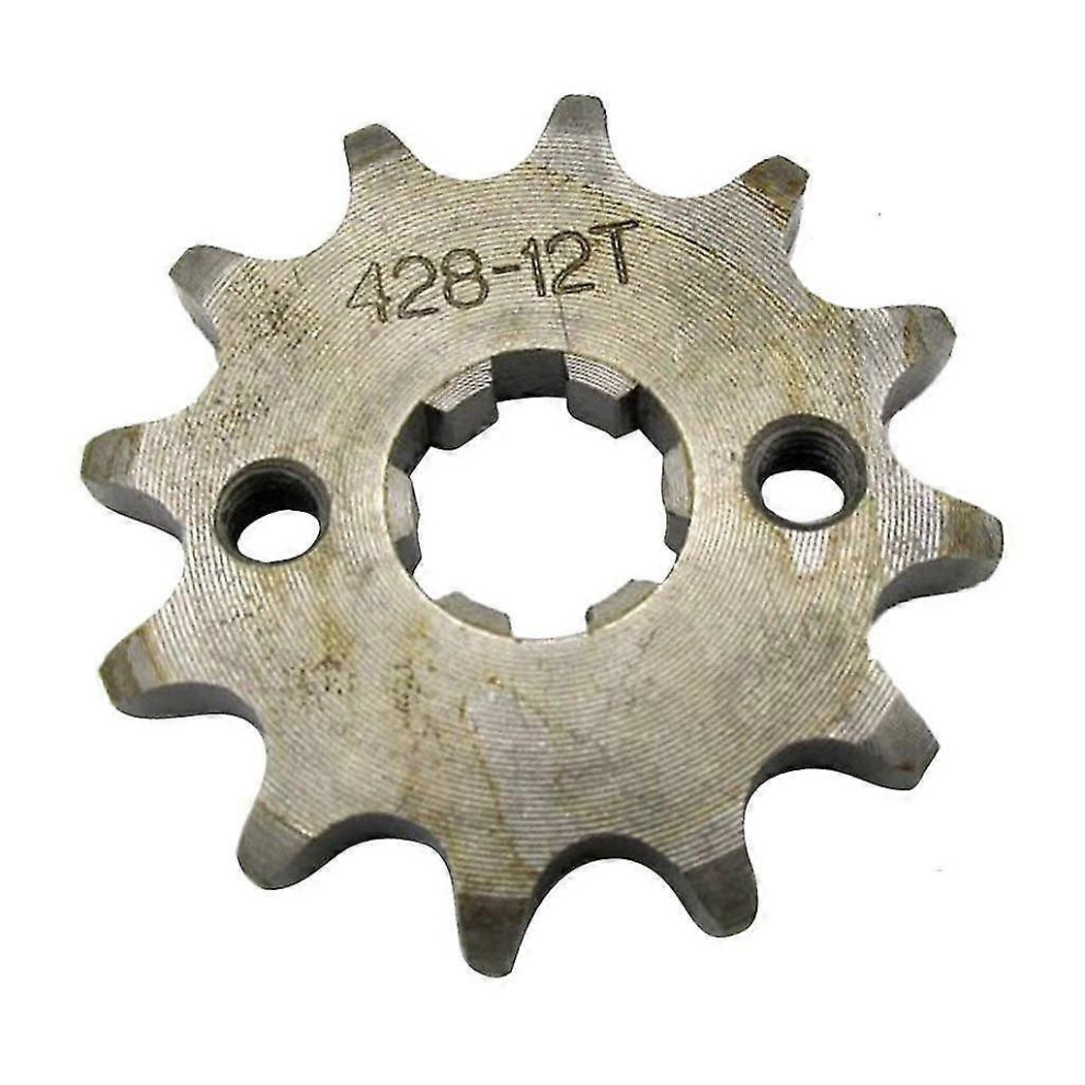 12T Teeth 17Mm 428 Chain Front Sprocket Cog Pit Quad Dirt Bike Atv Buggy-G 9408048603527