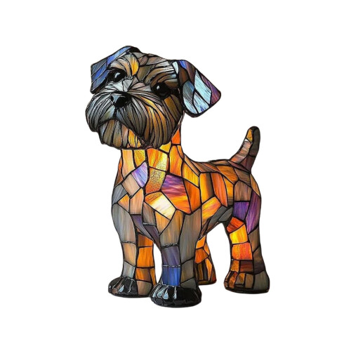 Miniature Dog-Shaped LED Desk Lamp_M