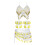 Tenue de scène distinctive, écharpe à la taille à-OS blanc 1