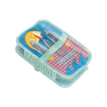 Stevige acryl vishaarclip voor dames, tieners en-blauw roze