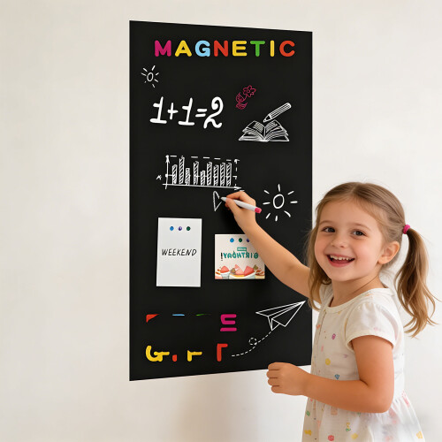 Safe Magnetic Whiteboard Sticker Having Reinforced Build-large 1