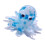 Handmade Craft Glass Octopus Shaped Bead For-Light blue 1