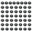 Electrical Box Wire Connectors None Metallic-Black 50 pieces 1