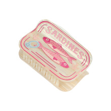 Quirky Sardine Inspired Hair Clip Sturdy Construction For-Pink