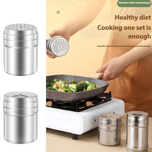 Portable Stainless Steel Seasoning Container for-Sing  use 1
