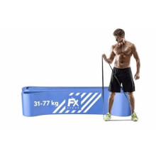 Resistance Band Pull Up Heavy Duty Strength Training Loop Workout Blue 31-77kg